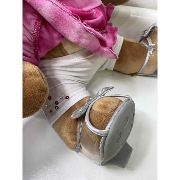 Build a Bear Velvet Hugs Brown Soft Plush Asthma Allergy Friendly Clothes Shoes - Picture 5 of 12